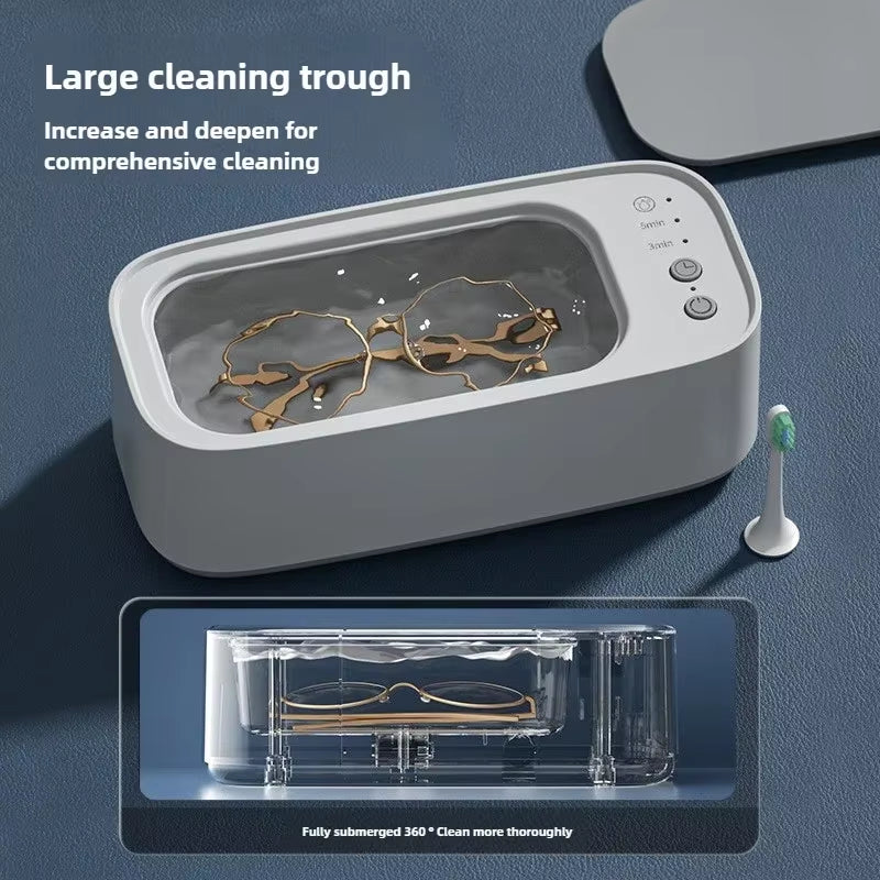 USB Ultrasonic Cleaner -> 3-Level High-Frequency Deep Cleaning Machine