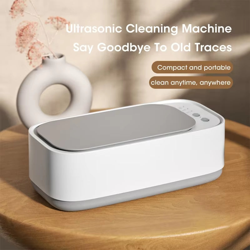 USB Ultrasonic Cleaner -> 3-Level High-Frequency Deep Cleaning Machine