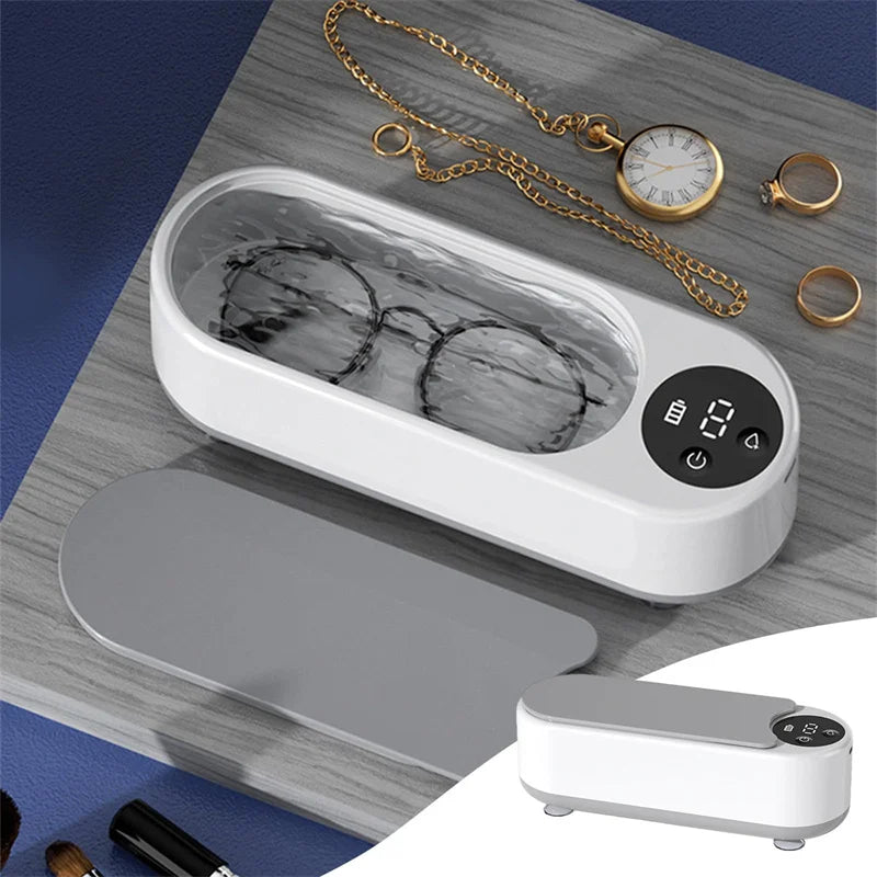 USB Ultrasonic Cleaner -> 3-Level High-Frequency Deep Cleaning Machine