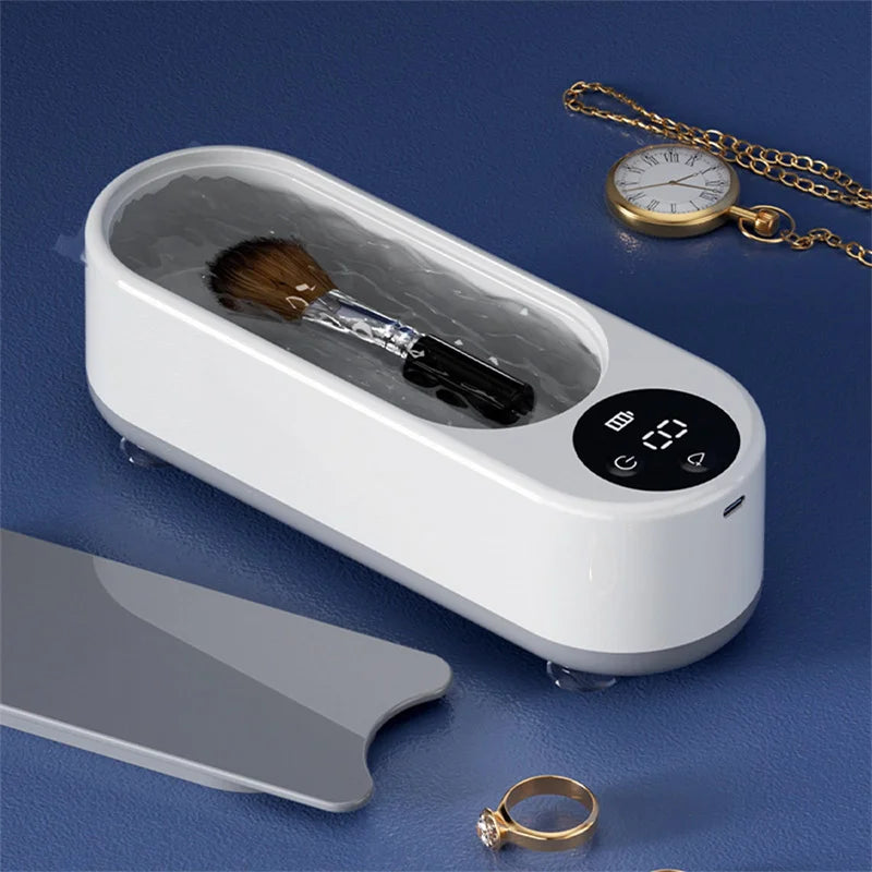 USB Ultrasonic Cleaner - 3-Level High-Frequency Deep Cleaning Machine