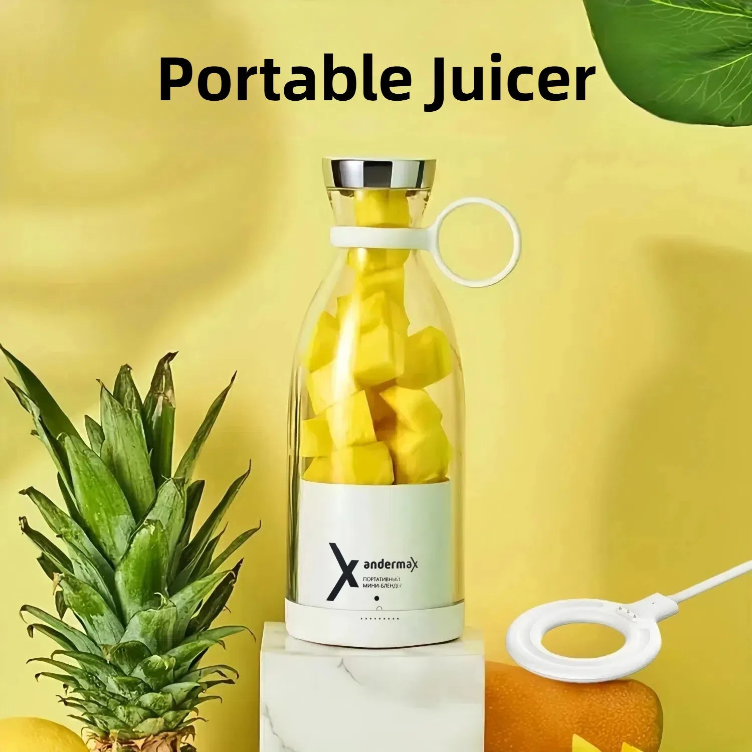 Portable Luxe Electric Juicer Blender 